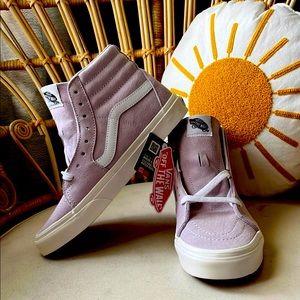 Vans high top eco-dry lilac